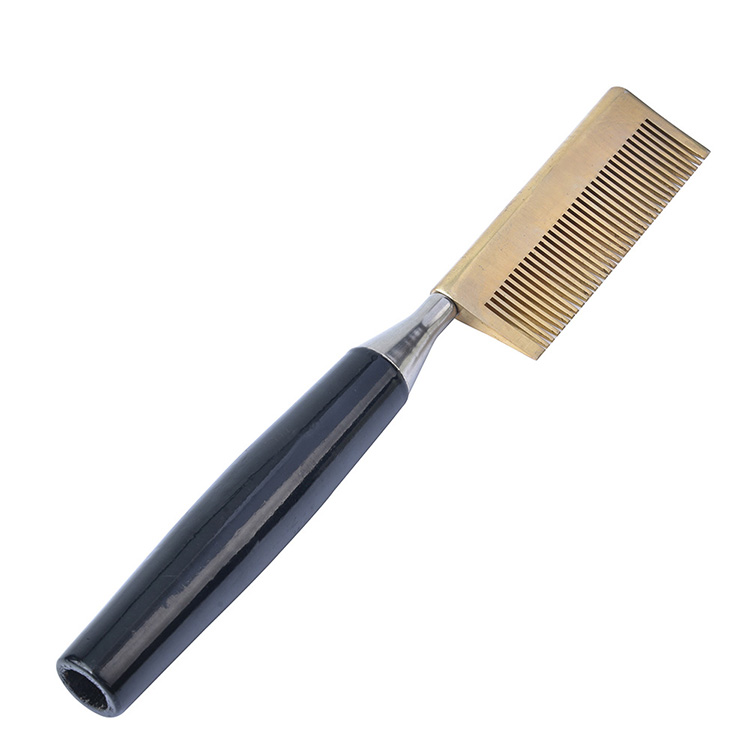 Como um pente para prensar o cabelo transforma o cabelo natural Como um pente para prensar o cabelo transforma o cabelo natural