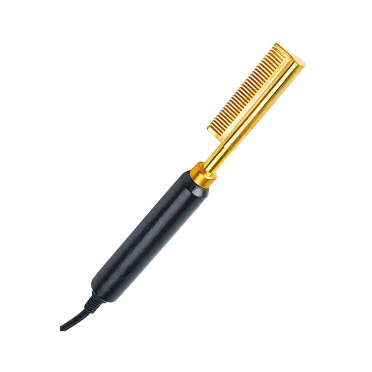 Um pente de prensa térmica de cerâmica é a chave para um estilo de cabelo mais rápido, seguro e profissional Um pente de prensa térmica de cerâmica é a chave para um estilo de cabelo mais rápido, seguro e profissional